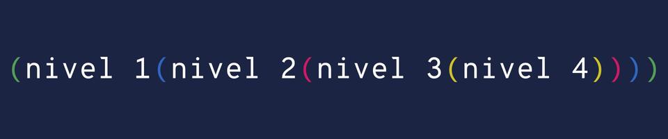 Ejemplo de Rainbow Brackets